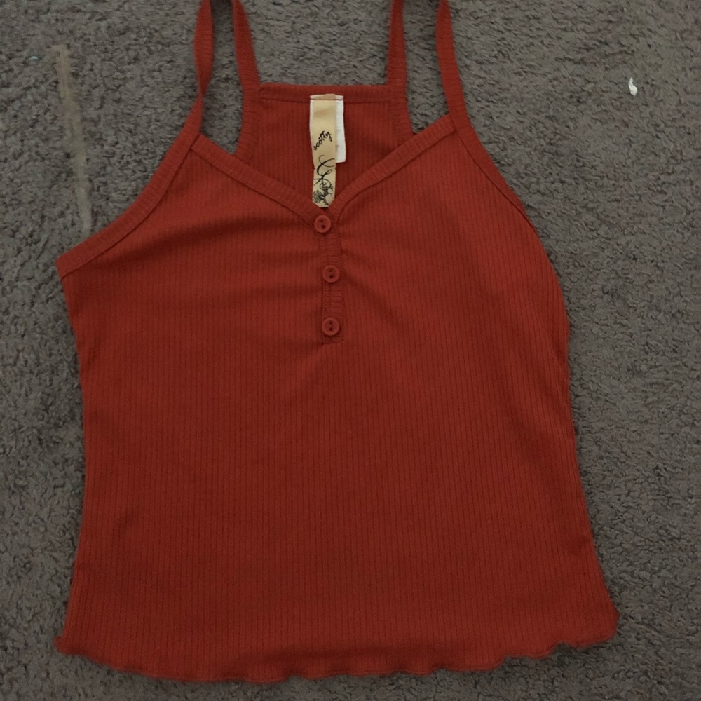 dark orange tank
